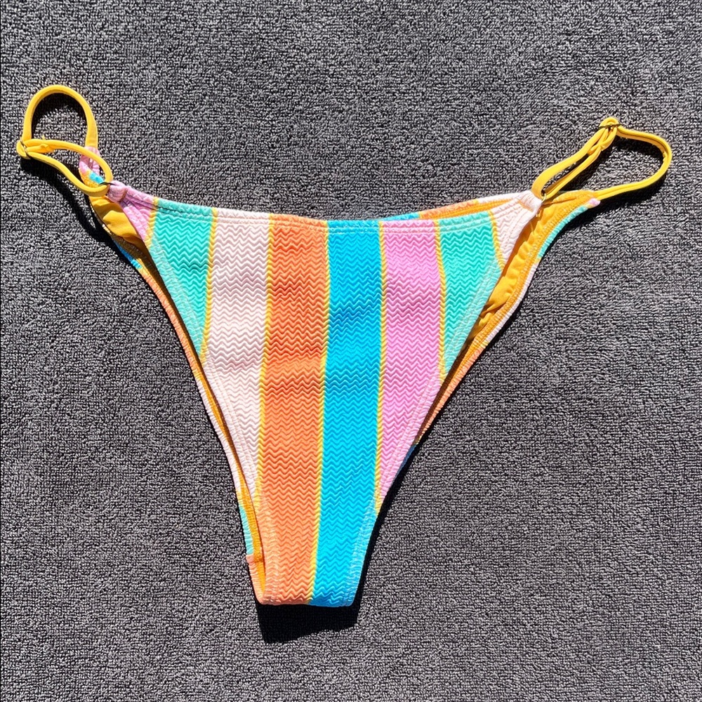 O'Neill Multicolor Striped Bikini Bottom